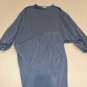 Lovely Melody Blue loungewear set
